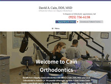 Tablet Screenshot of doctorcain.com